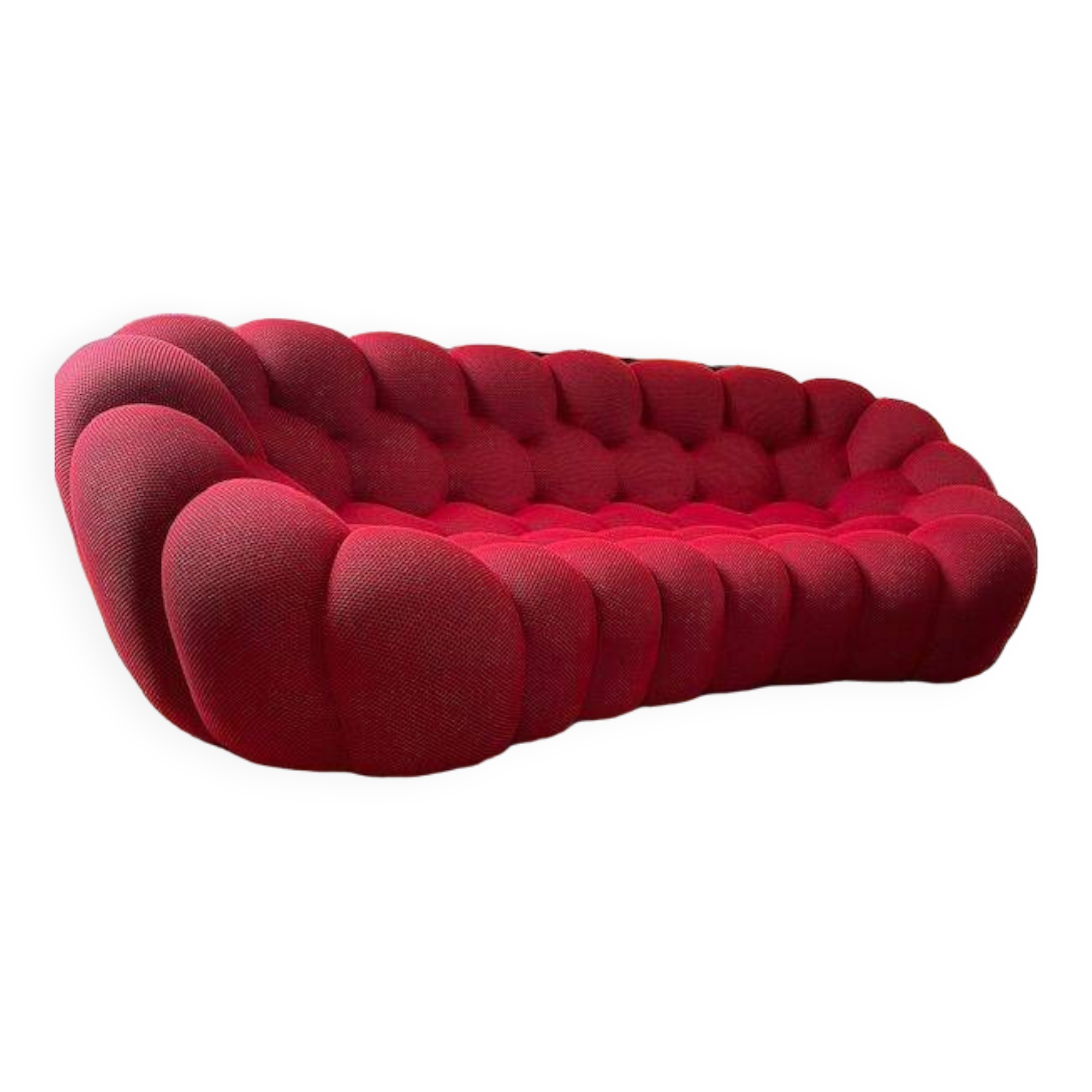 Canape roche bobois bubble arrondi 3-4 places