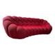 Canape roche bobois bubble arrondi 3-4 places