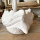 Zoomorphic planter, ceramic swan pocket holder.
