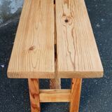 Natural pine bench 130 cm