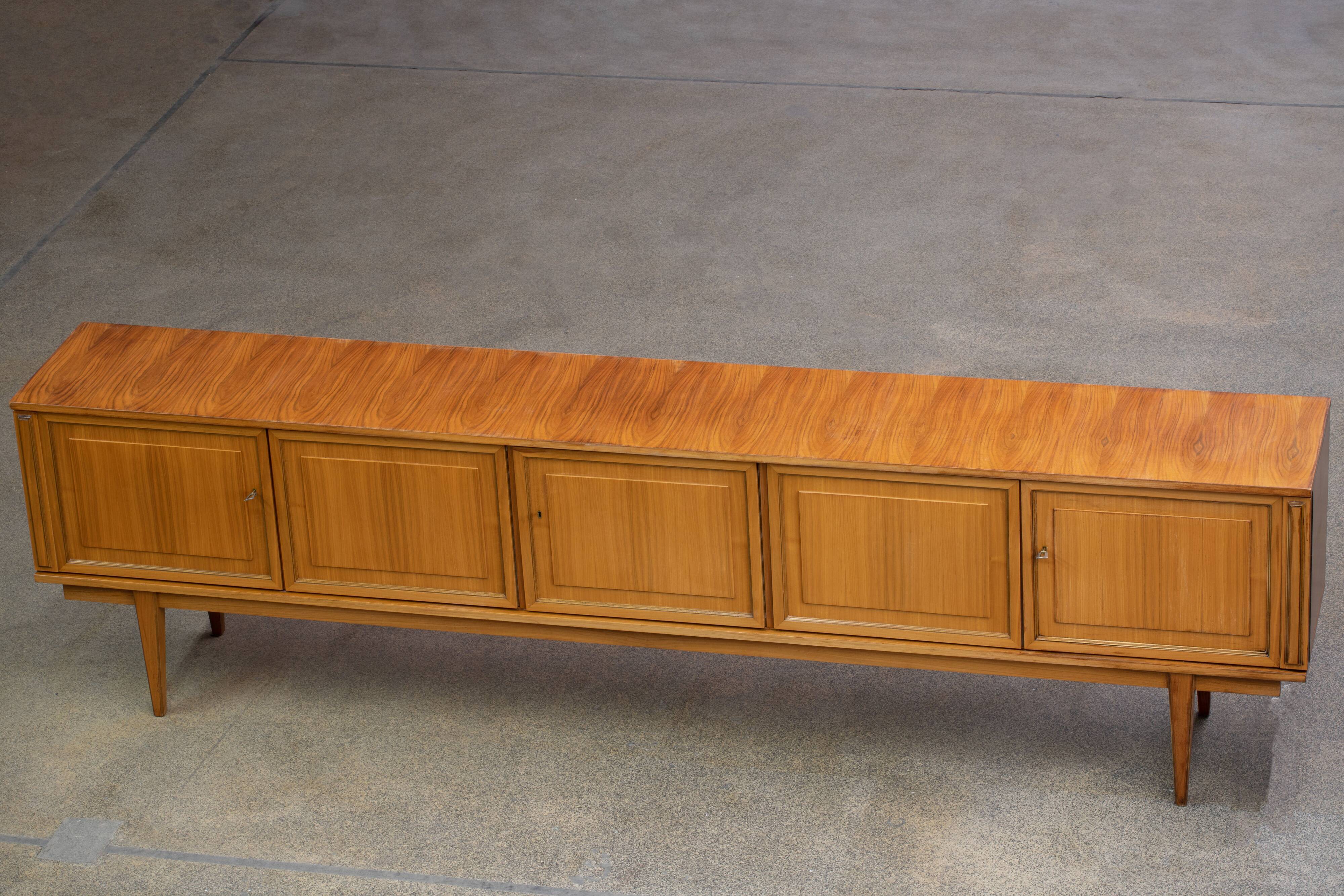Vintage Scandinavian 3m sideboard – 1968