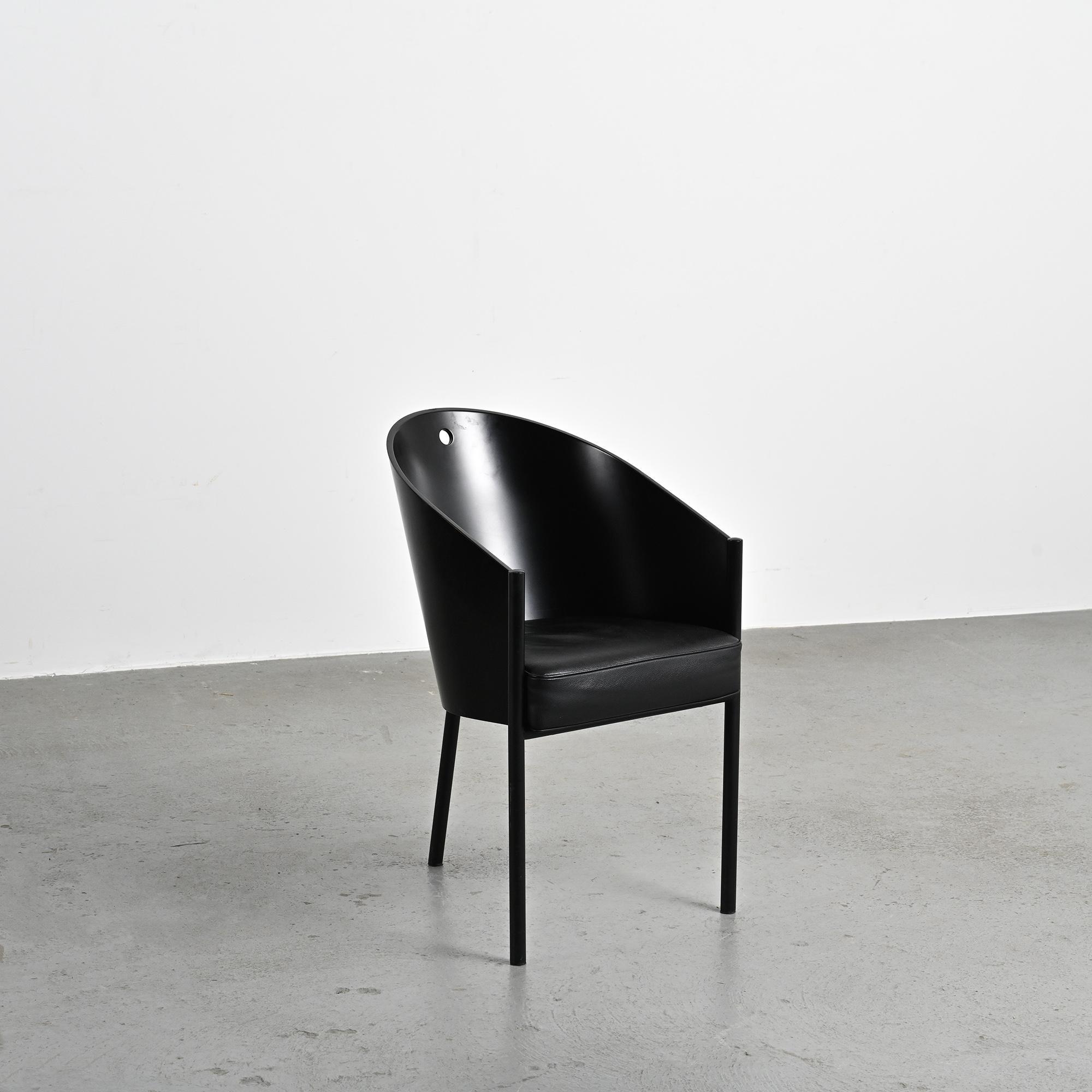 Pair of Costes armchairs by Philippe Starck, circa 1984.