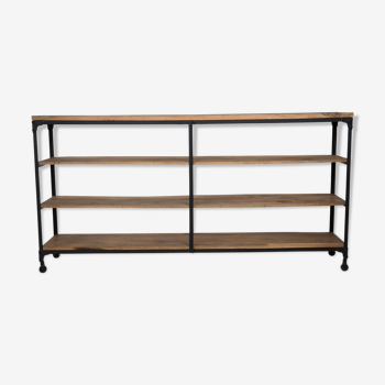 2-metre wheeled shelf