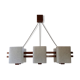 Hanging lamp teak 60