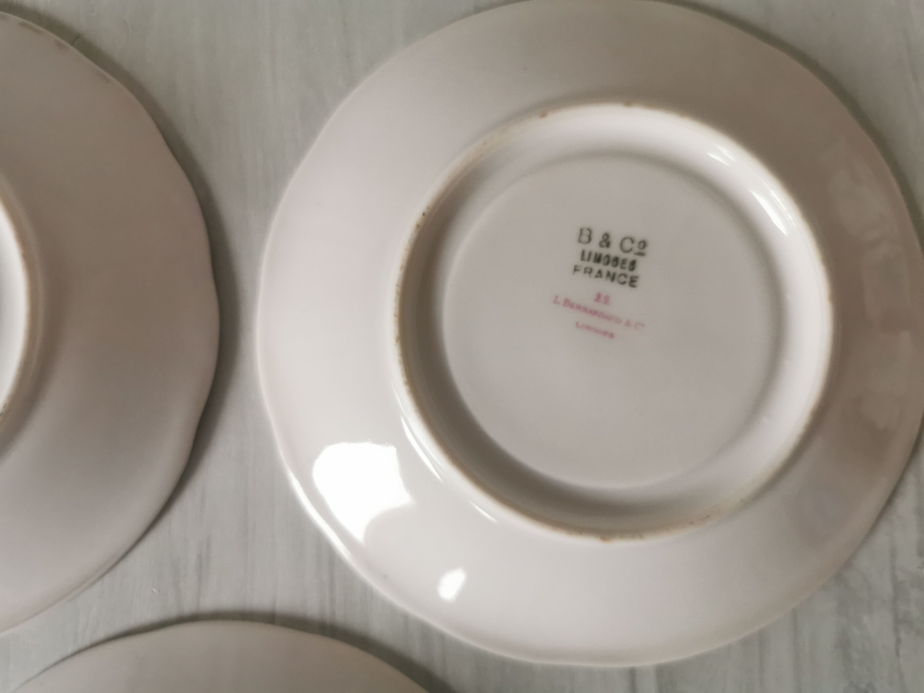 Dessert service and coffee Bernardaud Limoges