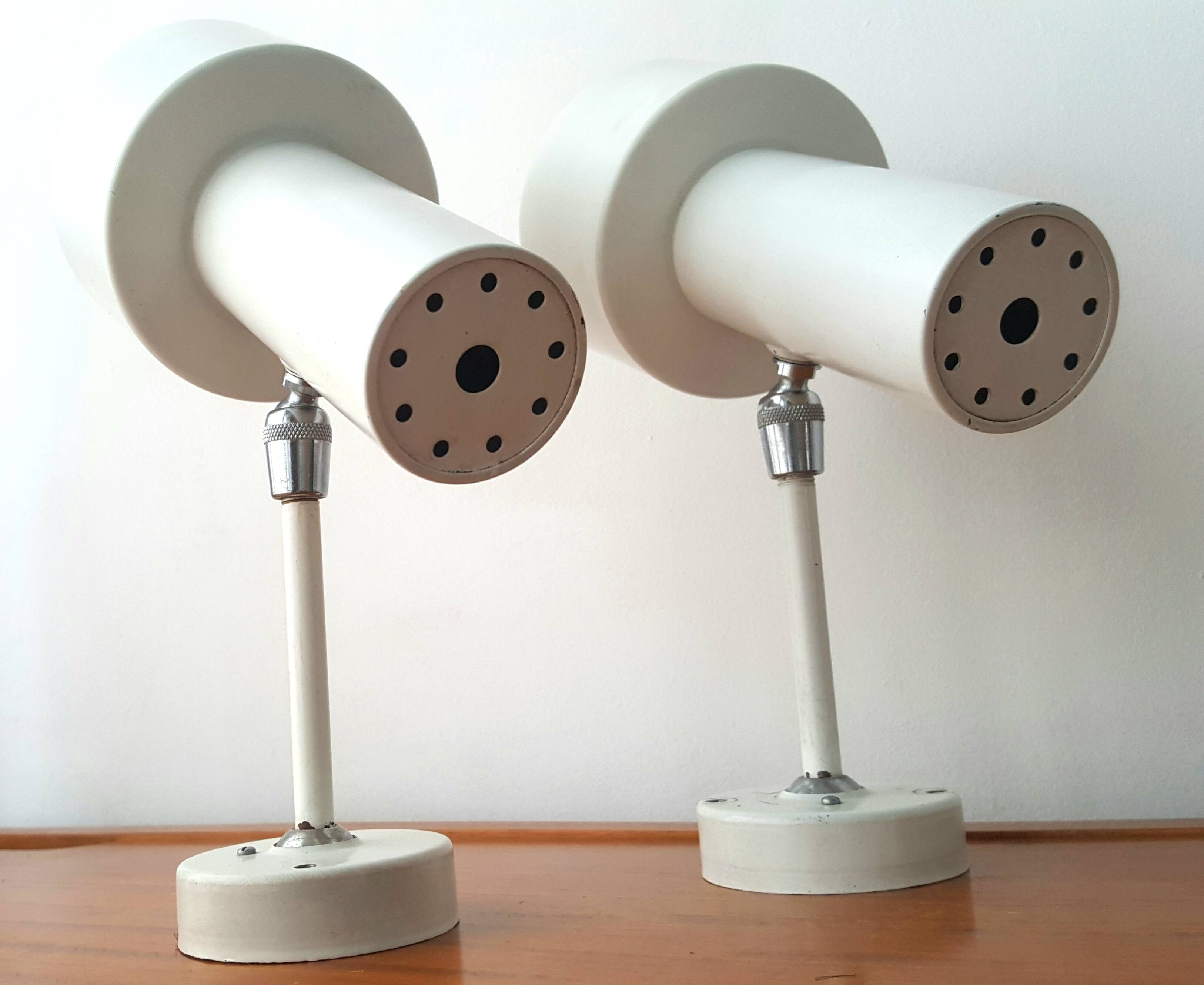 Lot of wall sconces Raak 1970