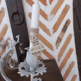 Tassel candle holder chandelier