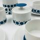 Service Café Porcelaine Thomas Germany Medaillon 70s
