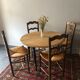 Round table with flaps, early 20th century