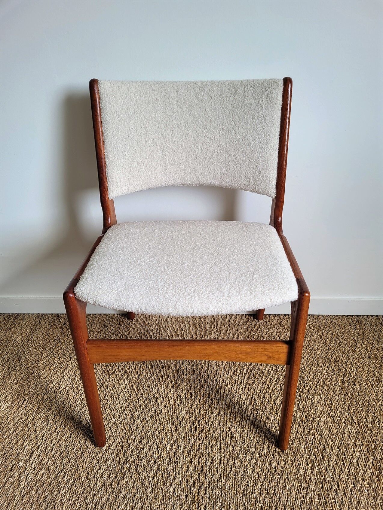 Set of 6 Scandinavian teak chairs Erik Buch model 89