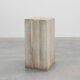 Late 20th century Modern solid oak wood pedestal, Belgium
