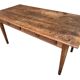 Table de ferme en cerisier, France XIXème s.