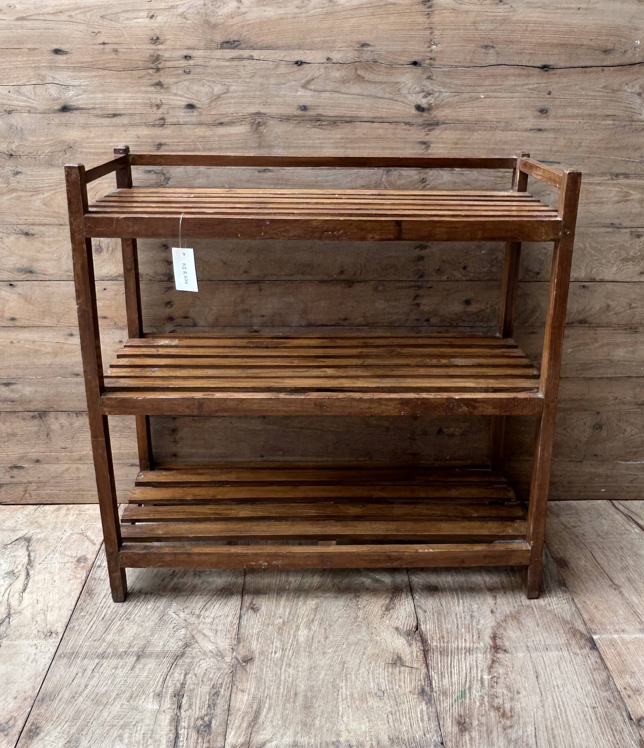 teak shelf from Burma