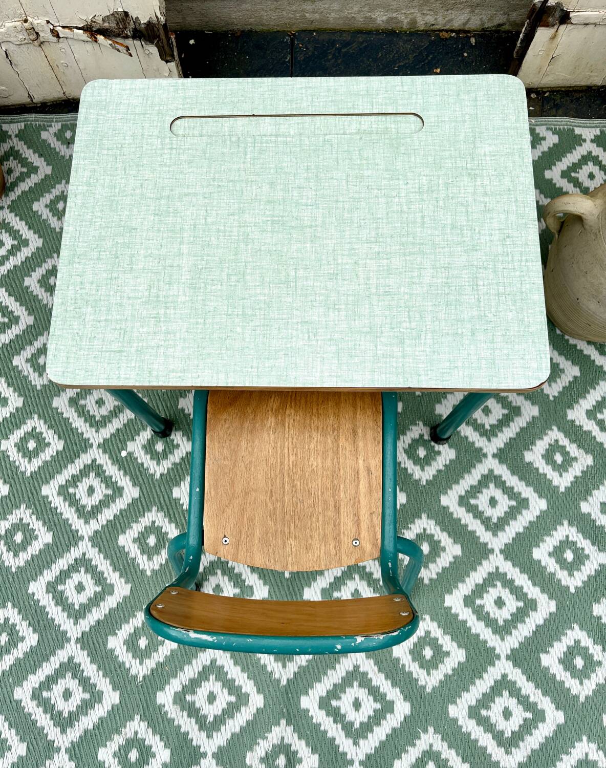 Bureau enfant Formica avec chaise