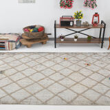 Scandinavian Wool Vintage Rug,286x172Cm