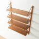 Elegant wall shelf by Poul Cadovius, 1950s, teak