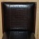 Chaises d'appoint Ralph Lauren Metropolis cuir patiné crocodile