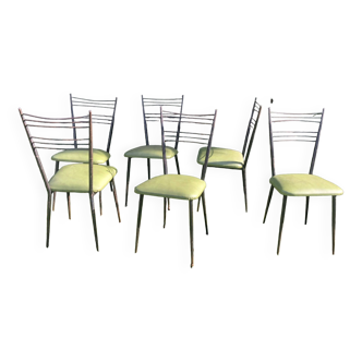 6 chairs by Colette Gueden