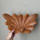 Vide poche coquillage en bois sculpté