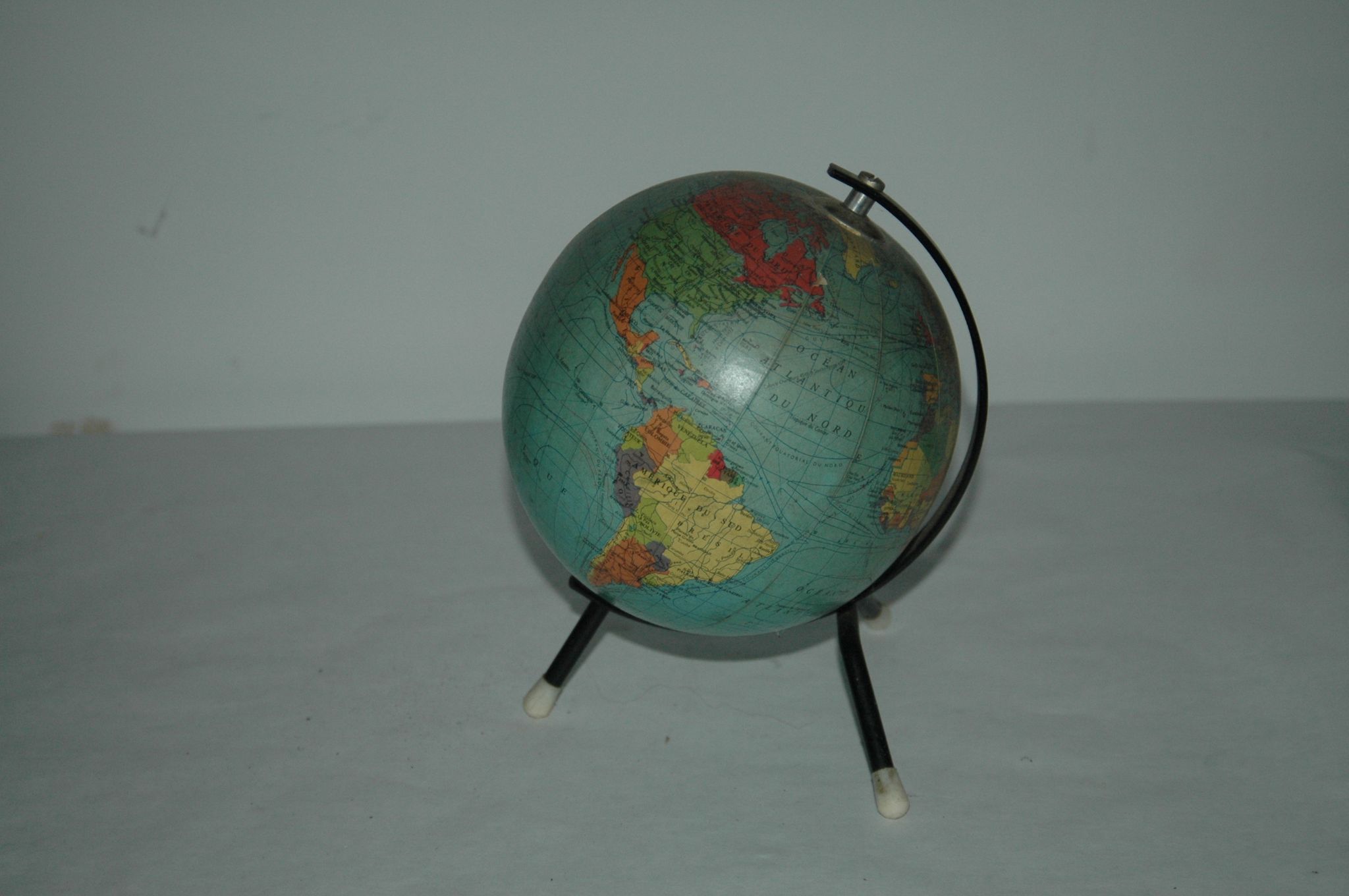 Globe terrestre mappemonde George Philip London 1962  Taride design 60's