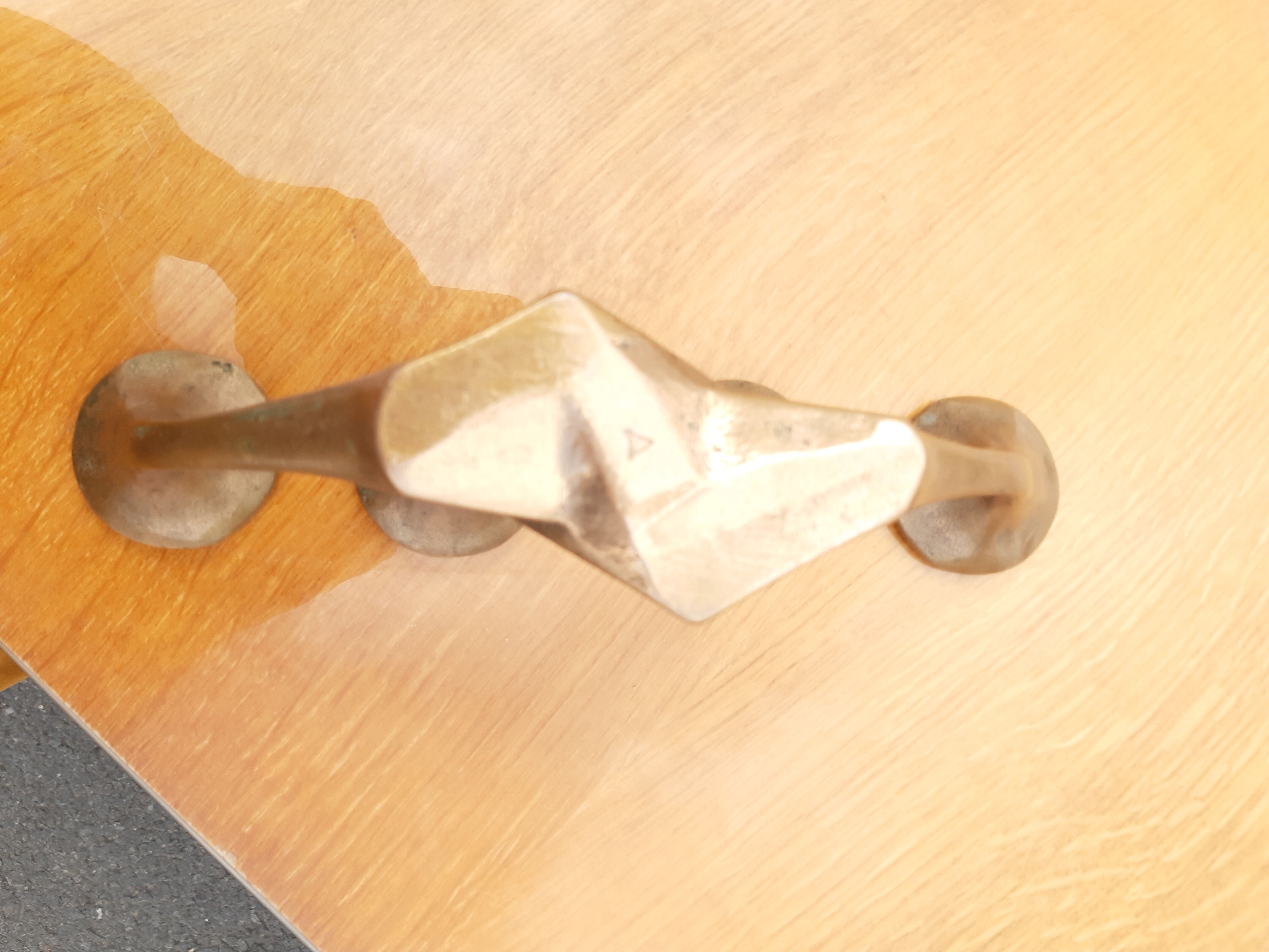 Brutalist candleholder  by Michael Harjes