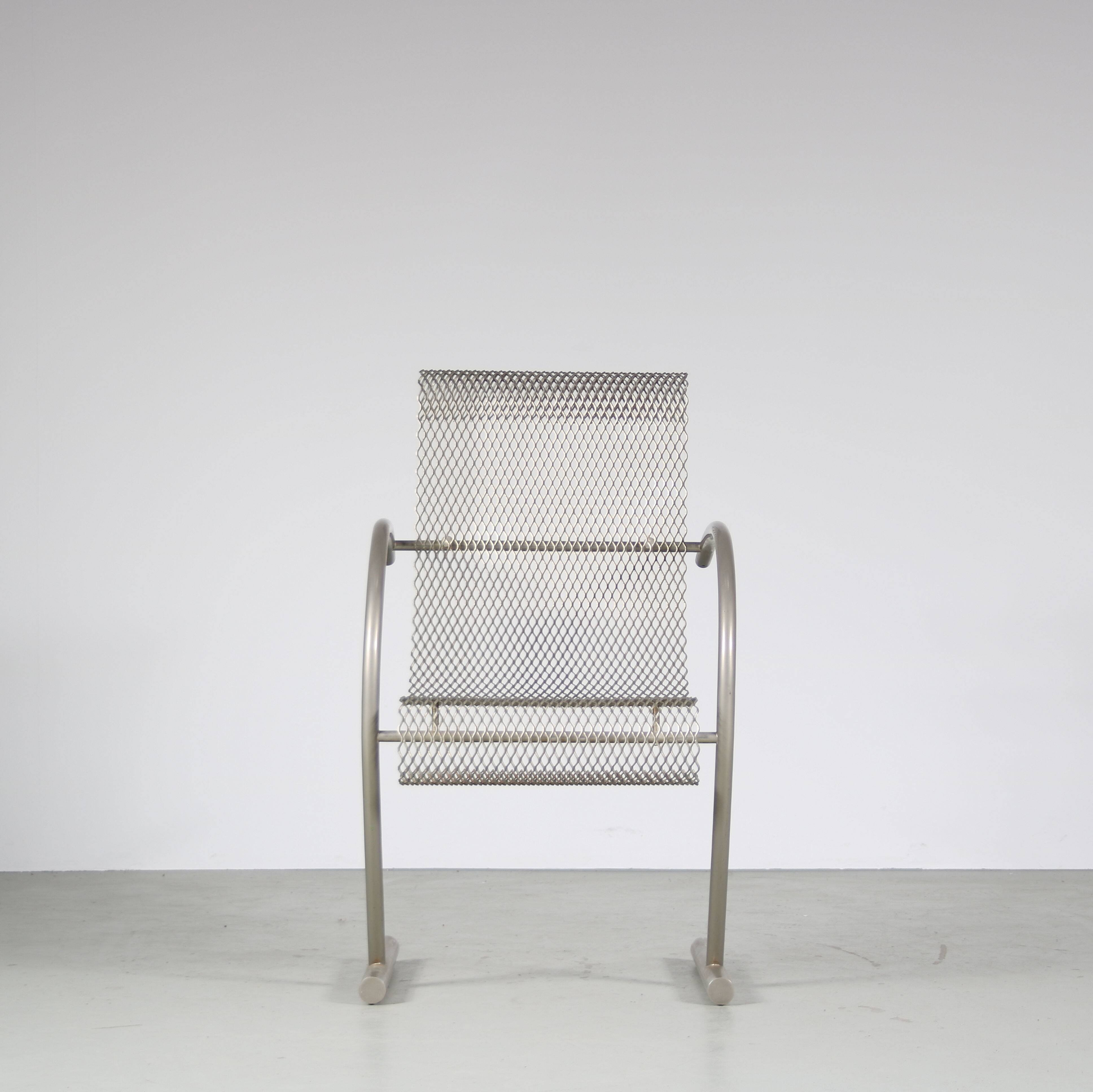 Chaise « Sing Sing » de Shiro Kuramata pour XO, France 1970