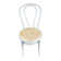 Chaise bistrot blanche