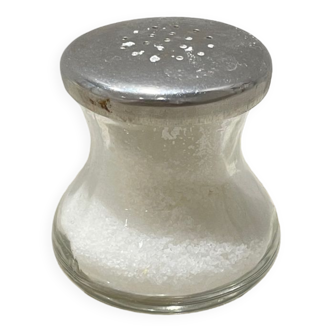 Vintage glass salt shaker