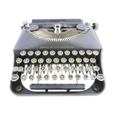 Typewriter Remington Remette Deluxe model 33 year 40