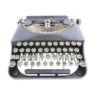 Machine à écrire Remington Remette Deluxe model 33 années 40
