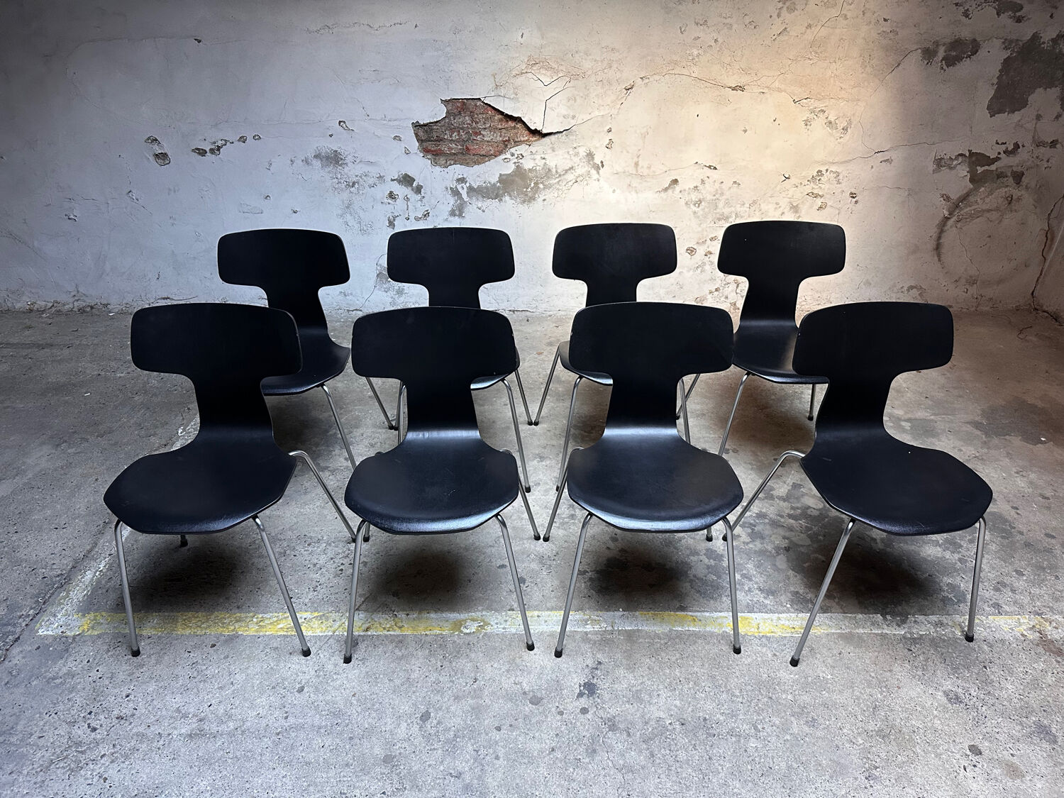 Ensemble de chaises Hammer – Fritz Hansen