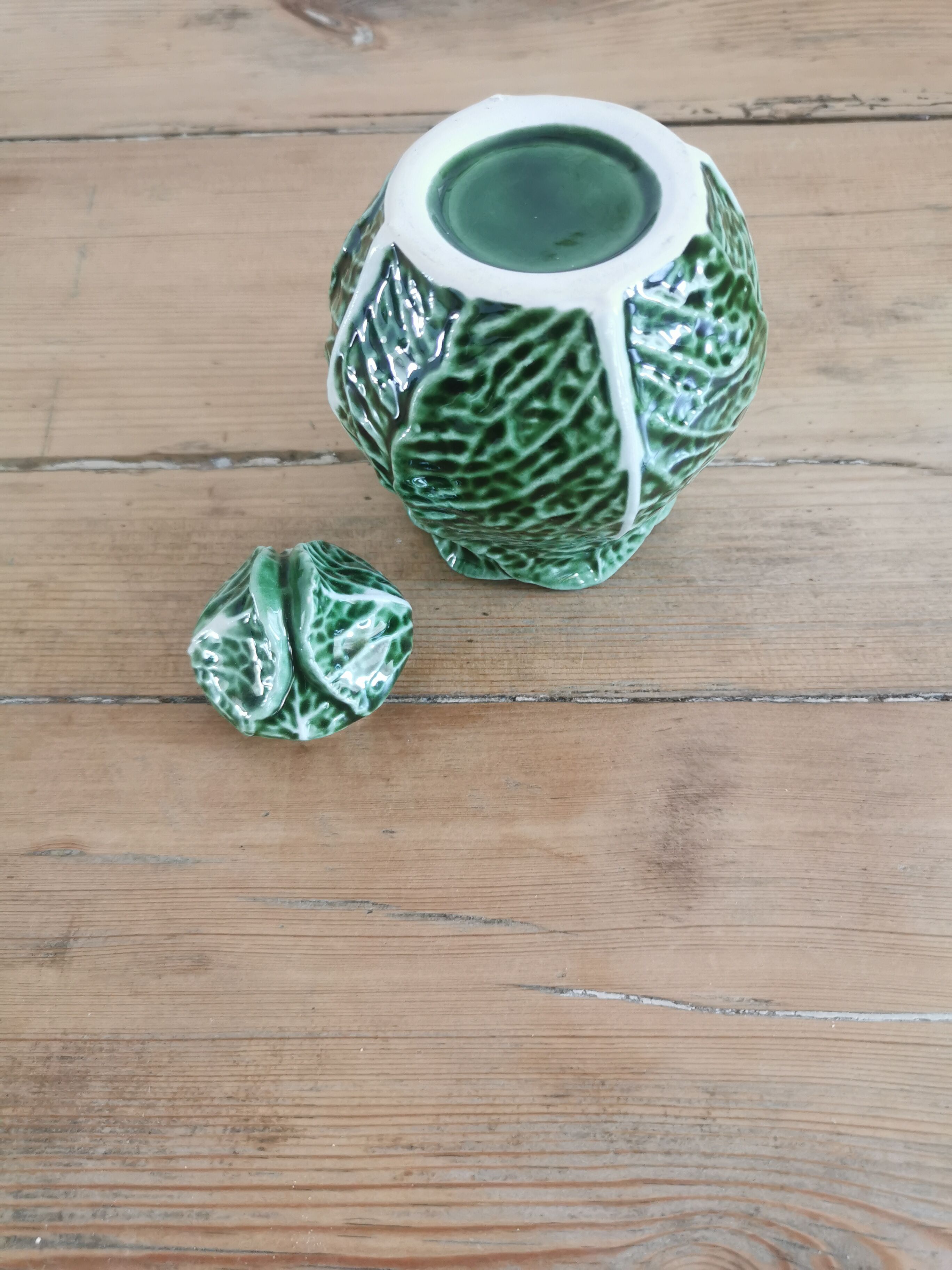 Cabbage coffee service in slurry