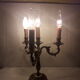 Bronze candlestick lamp 4 lights