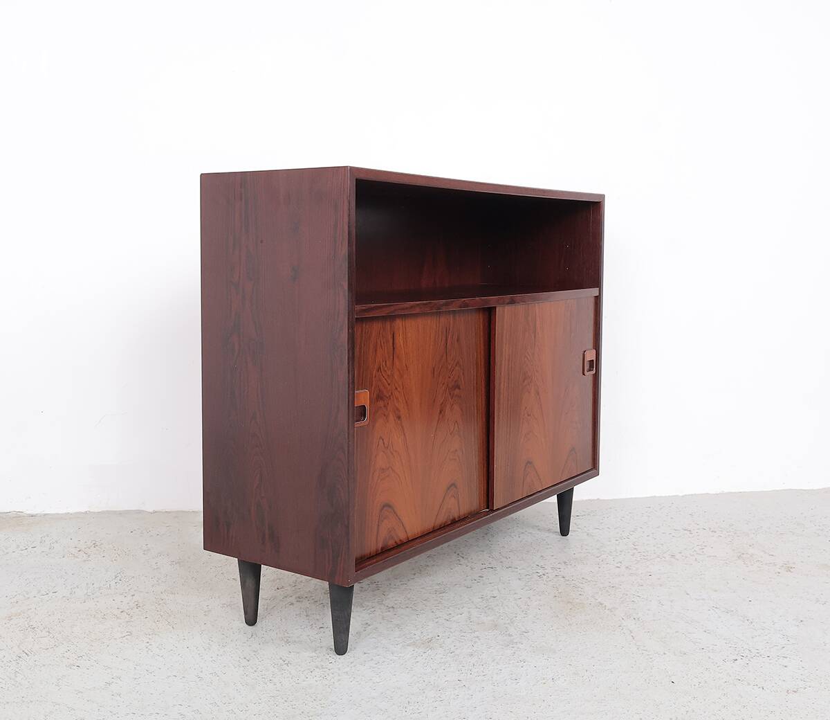 Small Danish design wardrobe with 2 sliding doors, 1960s
