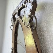 Brutalist handcrafted mirror "horse"