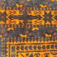 Tapis d'orient vintage fait main