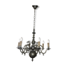 1980 tin chandelier