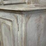 Double-body bookcase