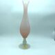Powder pink opaline vase 31cm