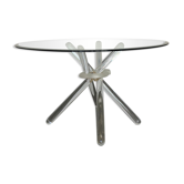 Harlequin 72 dining table designed by Maurice Barilon and published by Reflex. Italy
