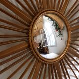 Ancient sun mirror, said witch's eye, 85 cm