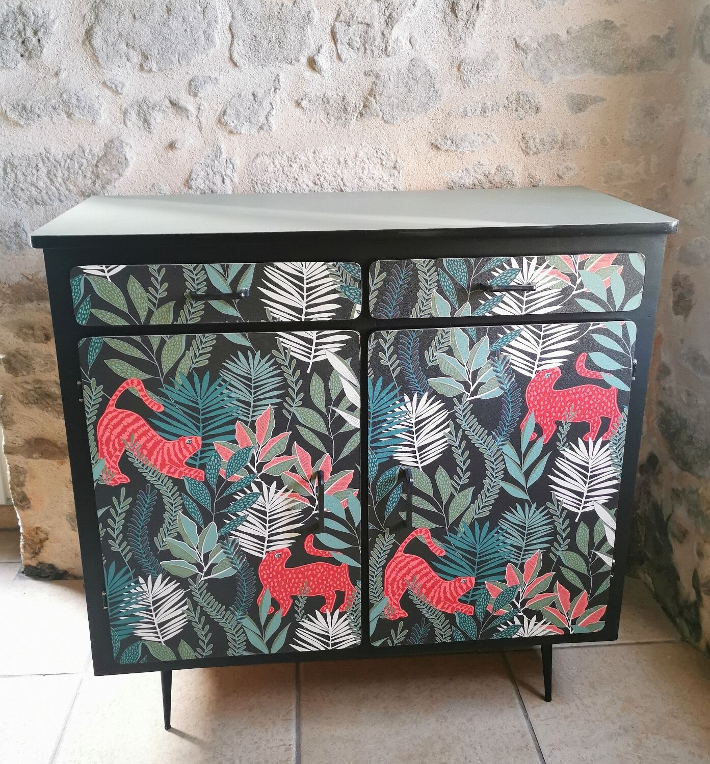 Formica vintage sideboard