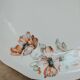 Art Deco hollow dish in porcelain