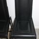 Lot de 4 chaises vintage cuir piqure sellier