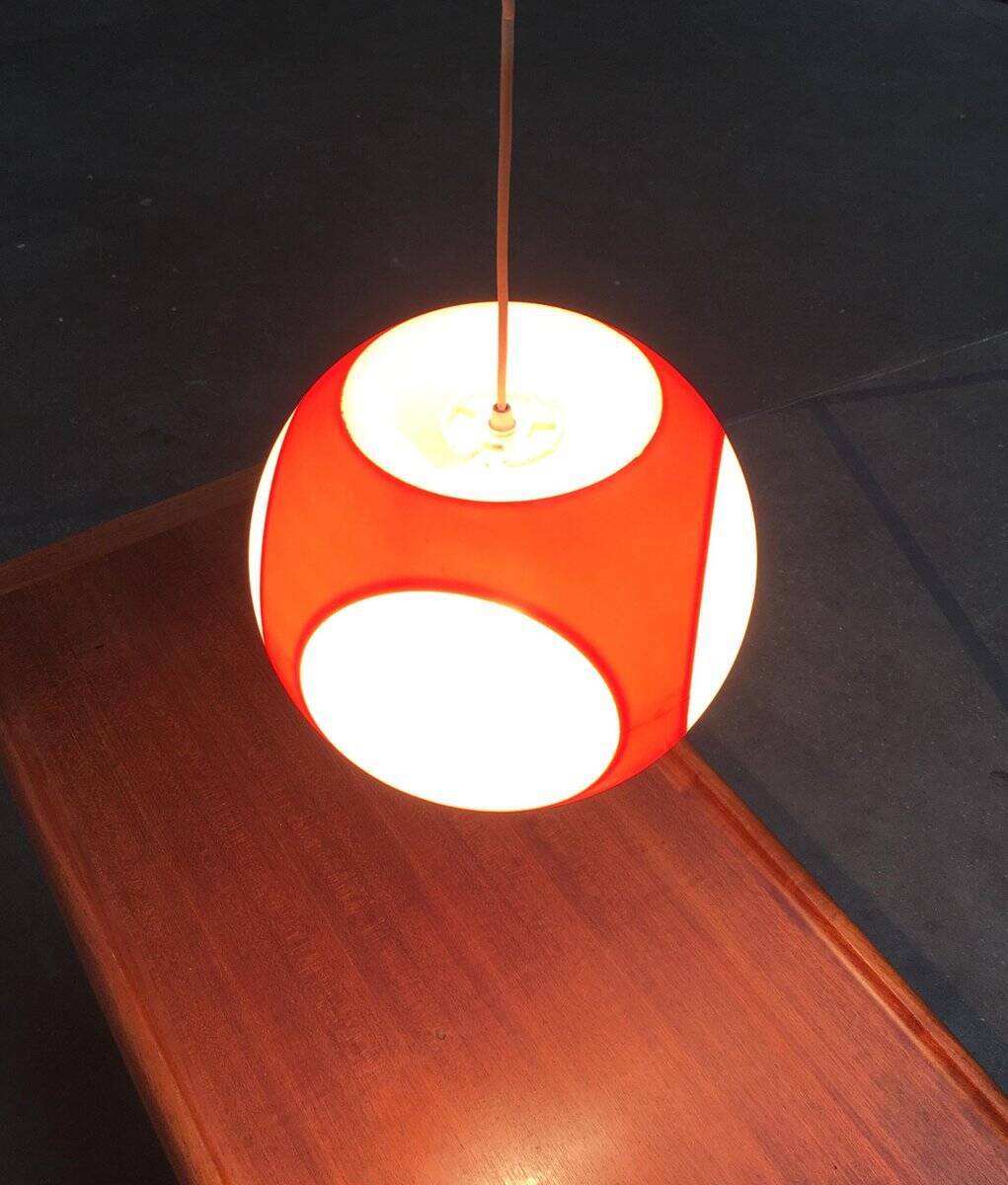 Vintage UFO lamp from the space age attributed to Luigi Colani.