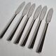 Set of six Villeroy and Boch fish knives, 21 cm