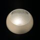 Large holophane ceiling or wall light in compressed glass