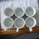6 advertising coffee cups 70s Jacques Vabre
