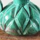 Art Deco ceramic pitcher, signed Alexandre, Belgium.