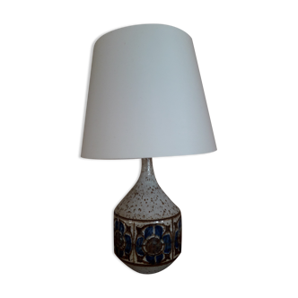 Enamelled sandstone lamp by Marianne Starck for Michael Andersen , Denmark , circa 1960